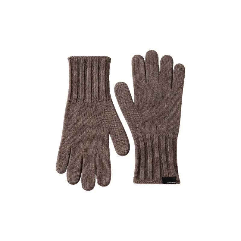 JIUMU Sheep Wool Knit Gloves Men's-3