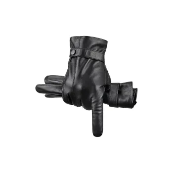 JAGUAR Sheepskin Genuine Leather Glove Men's