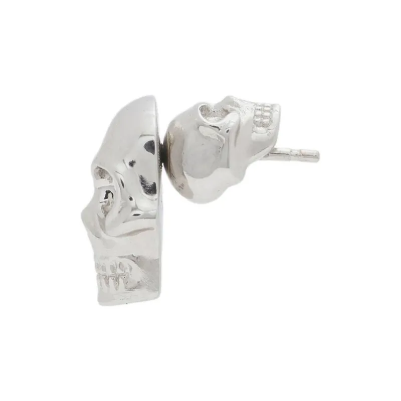 Alexander McQueen Skull Stud Single Earring-1