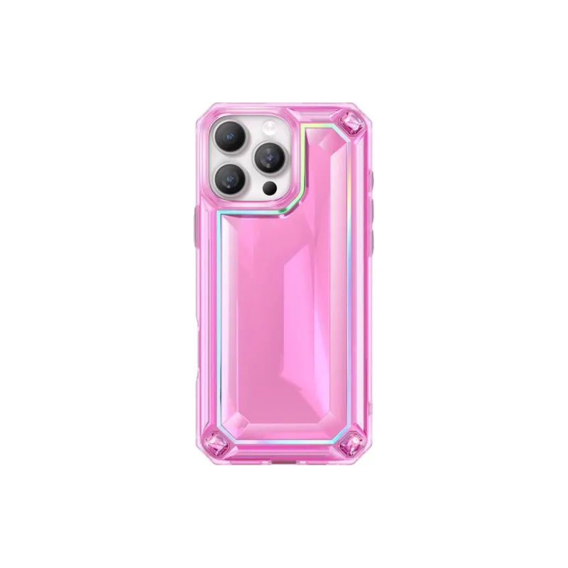 Kingxbar TPU Material 3D Effect Gemstone Impact Resistant Phone Case Compatible With Apple 16 Collection-6