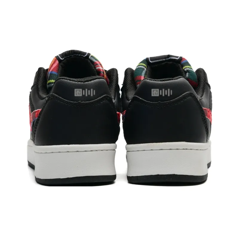 Circle Small Coverage Wear-Resistant Balance Height Increasing Skateboard Shoes Unisex Mismatched Box Included-4