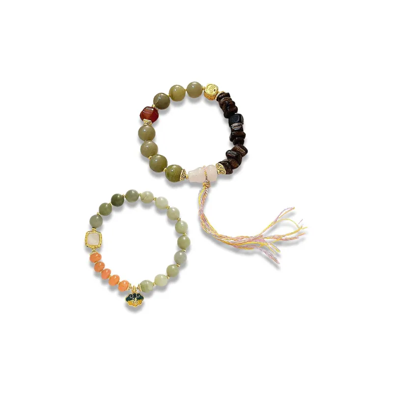 GIRATI Chalcedony Jade Bracelets Women's-5