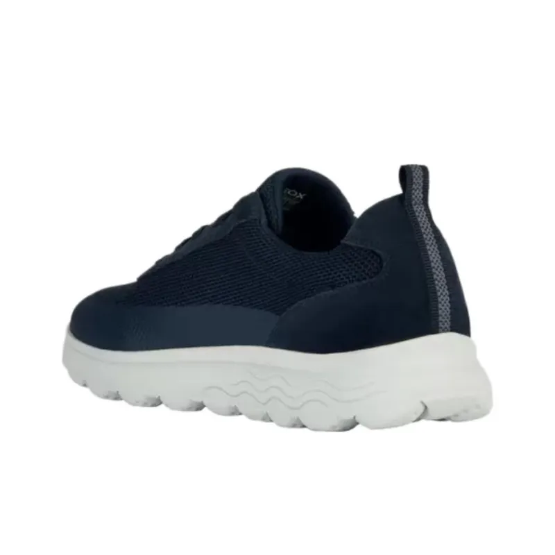 GEOX Spherica Anti-Slip Wear-Resistant Low-Top Casual Shoes Men's Marine Blue-2