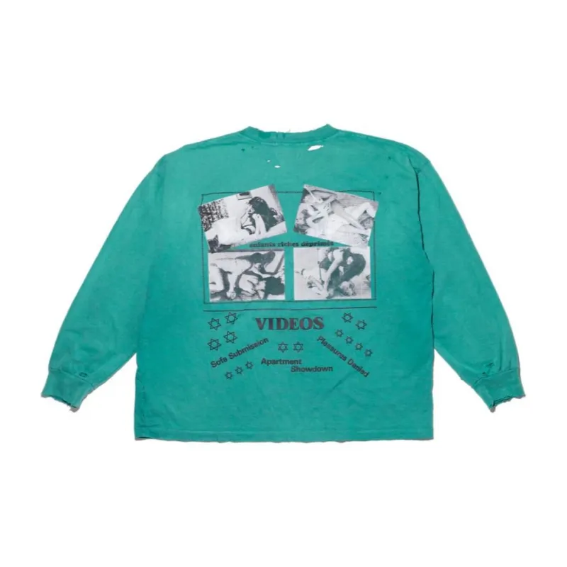 ENFANTS RICHES DEPRIMES Pleasures Denied Long Sleeve T Shirt-1