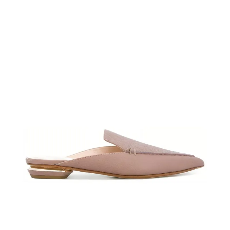 NICHOLAS KIRKWOOD Wrap-toe Slippers Women's Light Pink-1