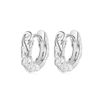 OSSINMI A925 Silver Earrings Unisex