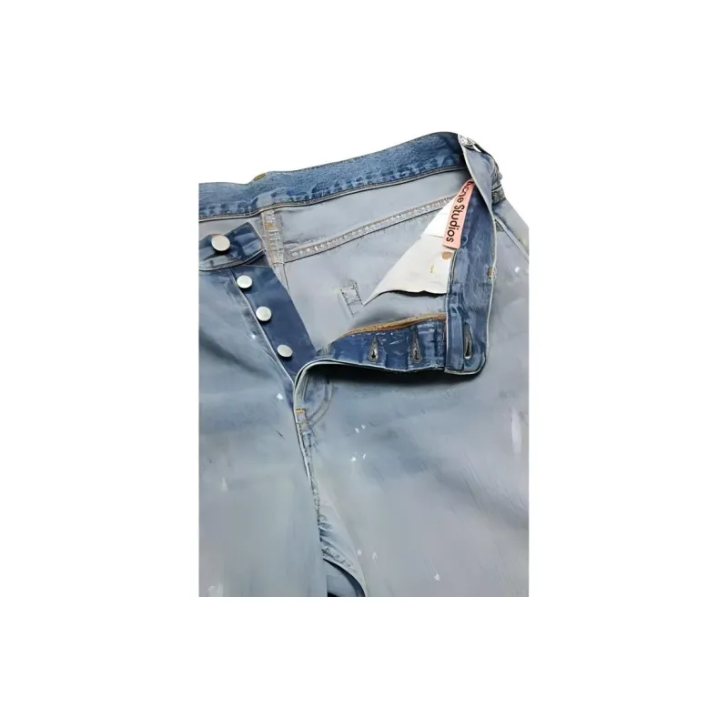 Acne Studios SS24 Jeans 1981M Men's Light Blue-6
