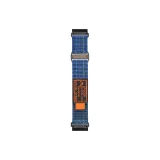 Deep Sea Blue/Double Section Sports Nylon Loop Strap