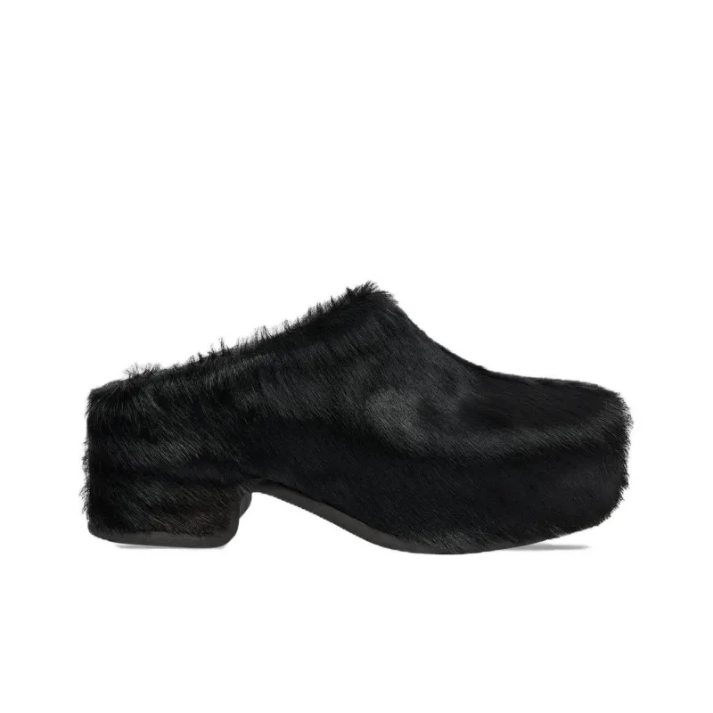 DRIES VAN NOTEN Wrap-toe Slippers Men's Black-1
