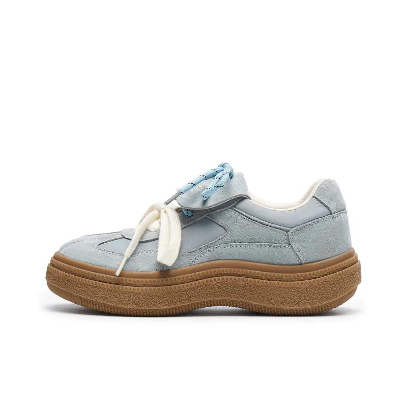 Teenmix Wave German Army Trainers Cushioning Lightweight Slip Resistant Low Top Casual Shoes Women's-0