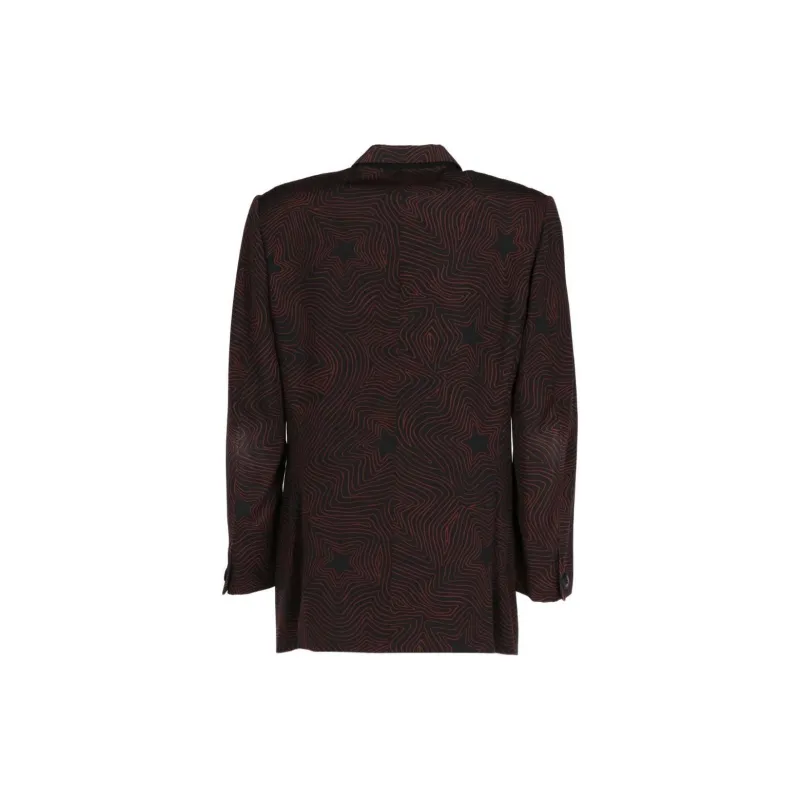 VERSACE 1990s Star print Blazer-1