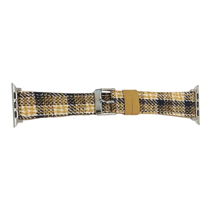NCFCK Apple Compatibility Watch Band Woolen Leather Material-11
