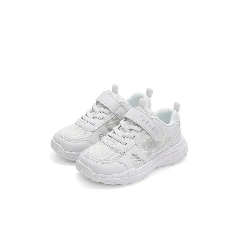 TARANIS Slip Resistant Breathable Kids' Running Shoes White Children Aged 3 7 Years Old-1