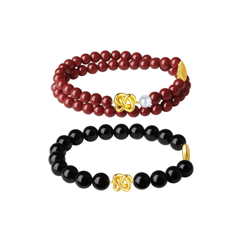 Otoshi Cinnabar Bracelets Unisex-14