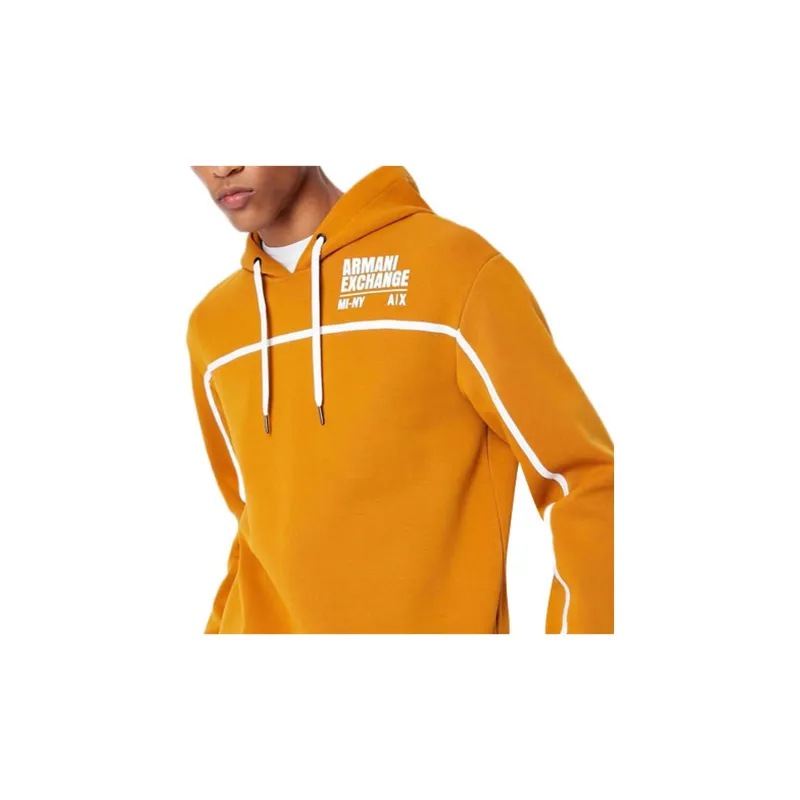 ARMANI EXCHANGE Sweatshirts Men Yellow Brown-1