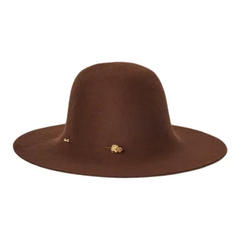 Loro Piana Cashmere Hats & Caps Women's Dark Brown