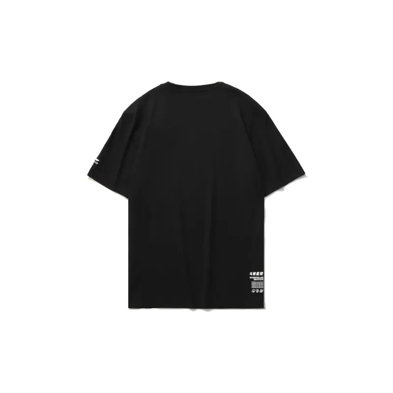 LiNing Sports Fashion Collection T Shirt Men's Black-1