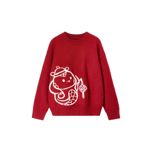 SENTUBILA aop sweaters Women's Red