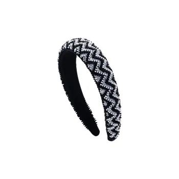 ROYALSASA Acrylic Bead, Acrylic Headband Headbands Women's