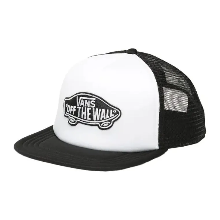 Vans Polyester Baseball Caps Unisex White/Black-0