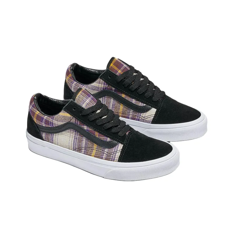Vans Old Skool Anti-Slip Wear-Resistant Low-Top Skateboard Shoes Unisex Black-1