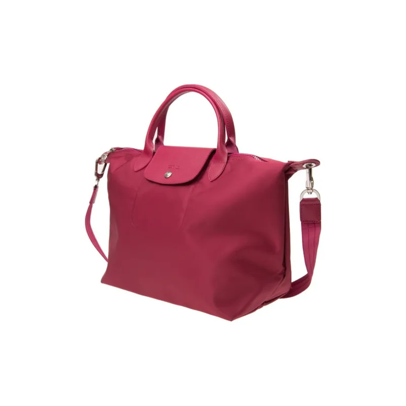 LONGCHAMP Le Pliage Néo Nylon Shoulder Bag Crossbody Bag Handbag Women's Fuchsia-2