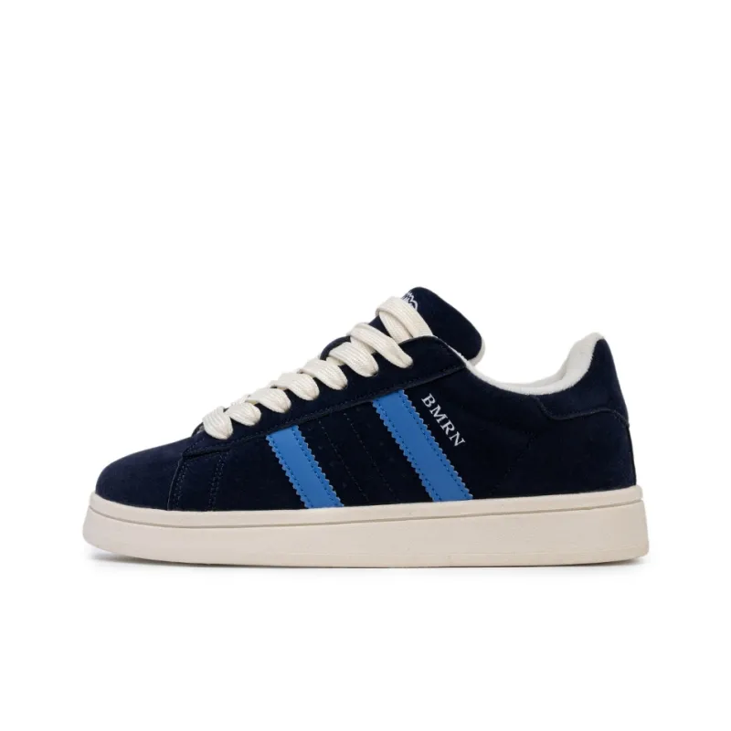 Little Red Man Lightweight Anti Slip Low Top Skateboard Shoes Unisex Deep Sea Blue-0