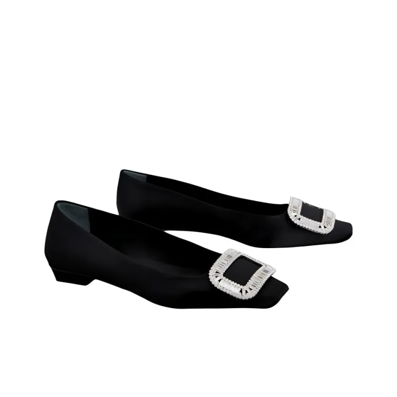 Roger Vivier Belle Vivier Casual Single Shoes Women's Black-2