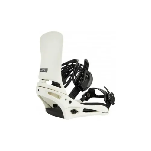 BURTON Cartel RE:FLEX Single Snowboard Ski Bindings Men's Black White