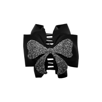 ROYALSASA Polyester Faux Crystal Hair Claw Clip Headpiece Women's
