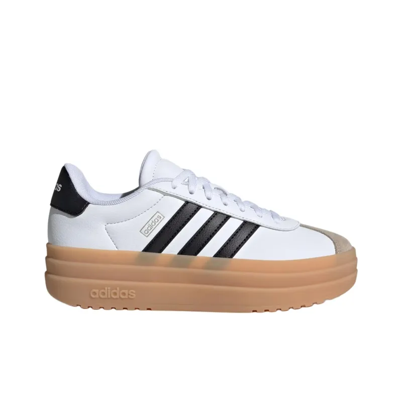 Adidas Anti Slip Wear Resistant Low Top Kids' Skateboarding Shoes White Black Teenagers-1