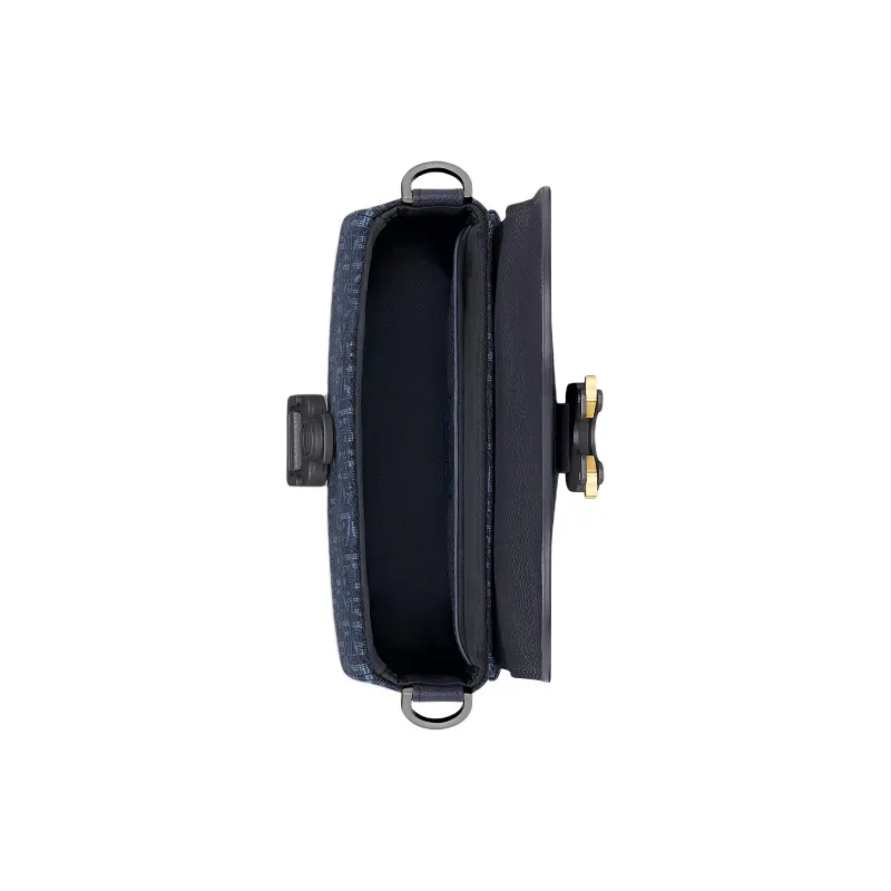DIOR Grained Calfskin Saddle Bag, Crossbody Bag, Shoulder Bag Mini Women's Marine Blue-1