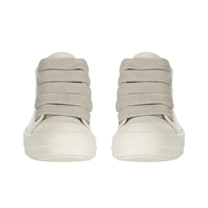 RICK OWENS/RO Low Top Skateboard Shoes Women's White-4
