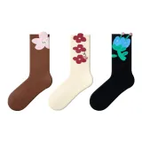 Floral Combo 1-5 Pack[Wool, Warming Thermal]