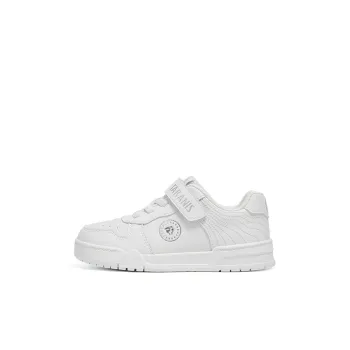 TARANIS Breathable And Wear resistant Kids' Skateboarding Shoes White Children Aged 3 7 Years Old