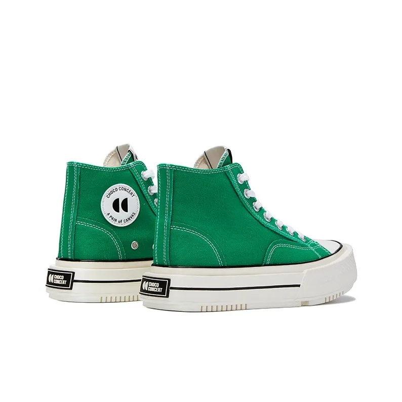 CHOCO CONCERT Canvas Shoes Unisex Canvas Green-4