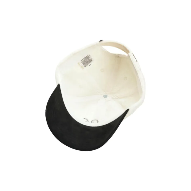 Vans Cotton Baseball Caps Unisex White-1