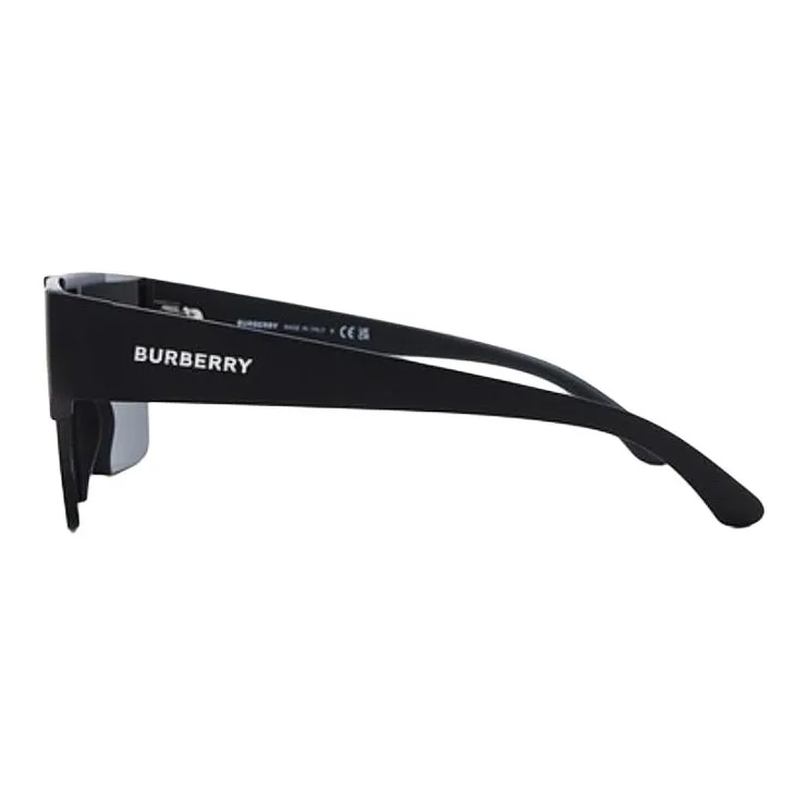 Burberry Acetate Irregular Shape Sunglasses Men's Black-2