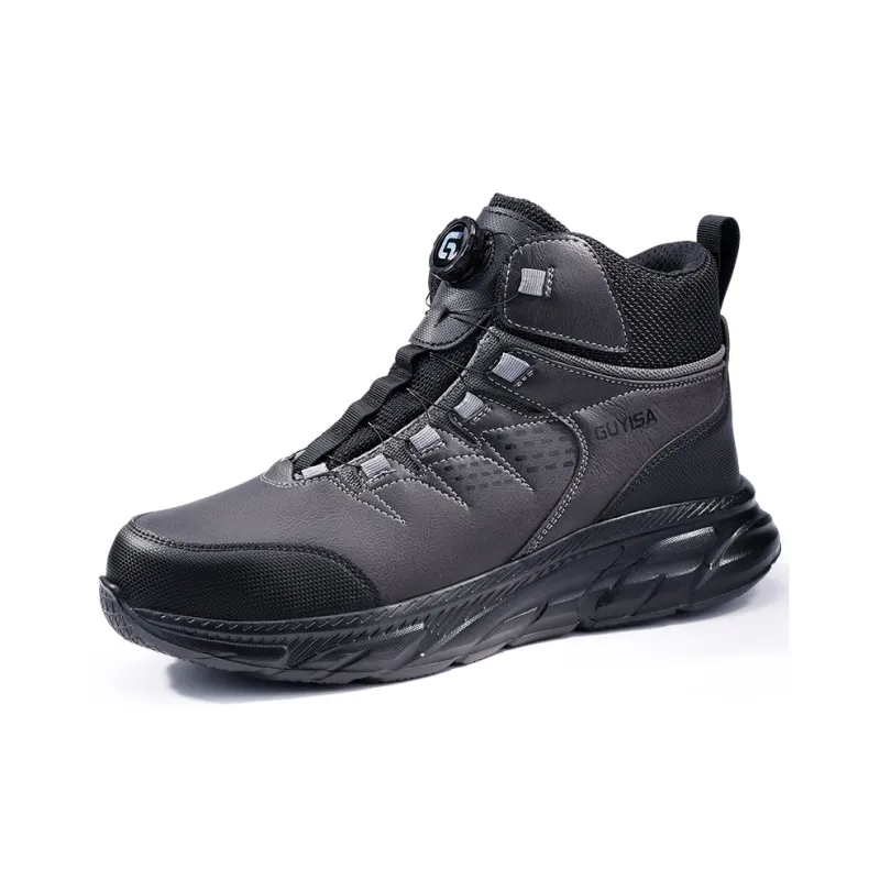 Blue Gull Shield Lightweight Coverage High Top Outdoor Shoes Men's Black-1