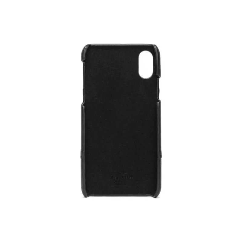 Valentino Leather Material Fashion Phone Cases Compatible With IPhone X/XS Quiet Luxury-2