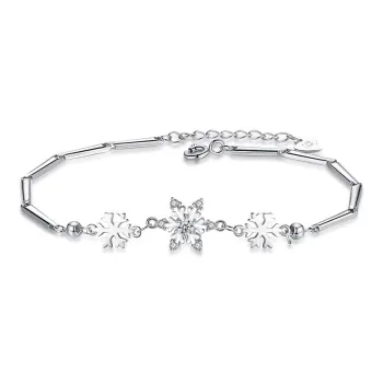 2801 S925 Silver Bracelets Women's