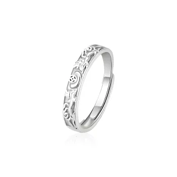 FOREVER MELODY 925 Sterling Silver Rings Men's
