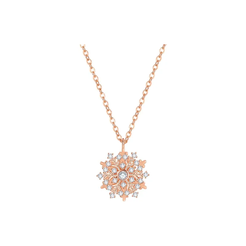 2801 S925 Silver Necklaces Women's-5