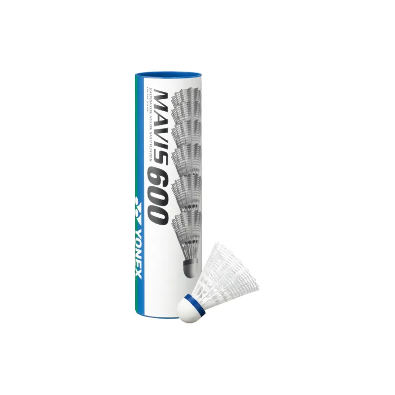 YONEX M600 Nylon Shuttlecock 6 Pack Nylon Training Outdoor & Indoor Shuttlecocks-5