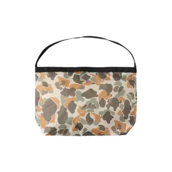 New Balance Polyester Tote Bag, Shopping Bag, Shoulder Bag, Handbag Unisex Beige