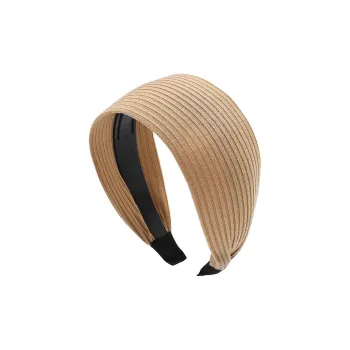 ROYALSASA Cotton Linen Blend Acrylic Headband Base Headbands Women's