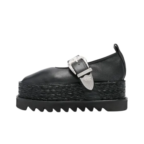 Toga Pulla Casual Single Shoes 7cm Women's Black