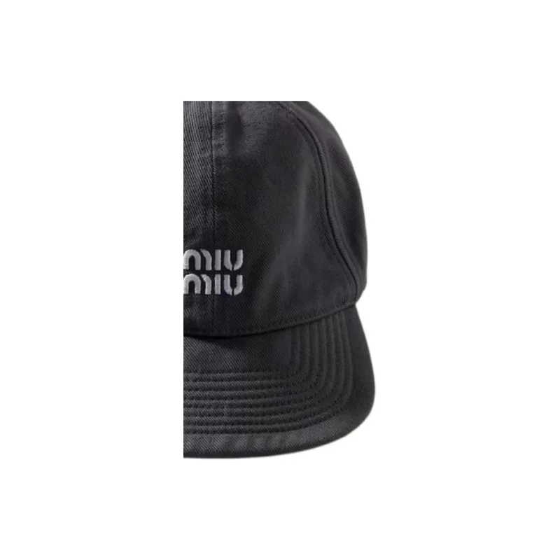 MIU MIU Cotton Baseball Cap-2