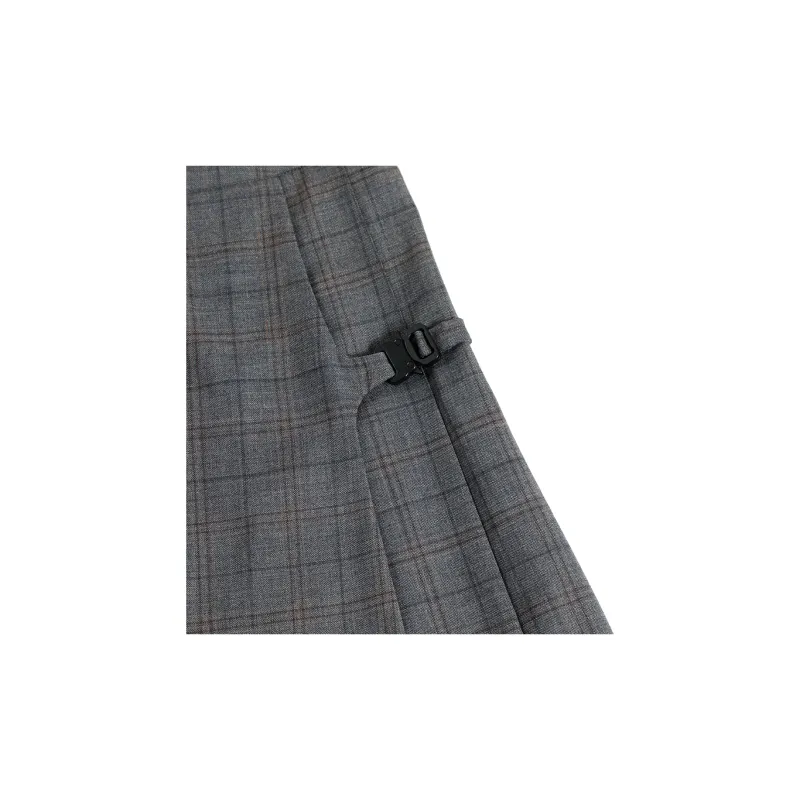 AS DALIO Casual Short Skirts Women's Dark Gray-2