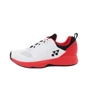 YONEX Power Cushion Wear Resistant Low Top Tennis Shoes Unisex White Red Black